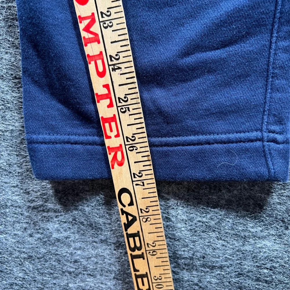 Nike Mens Club Fleece Sweatpants Navy Blue Medium Embroidered Logo